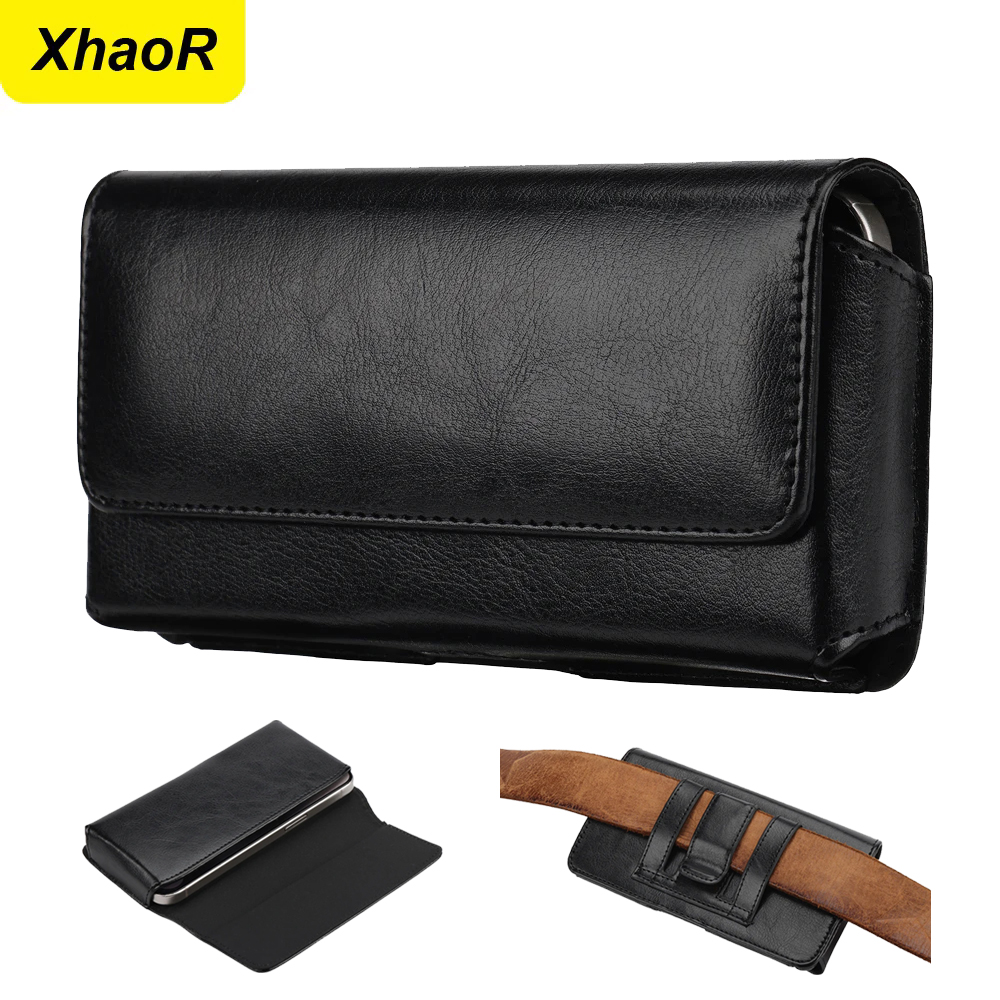 Men Accessories Box - กระเป๋าหนังแบบคลิปหนีบเข็มขัดสำหรับ iPhone 17 16 15 Pro