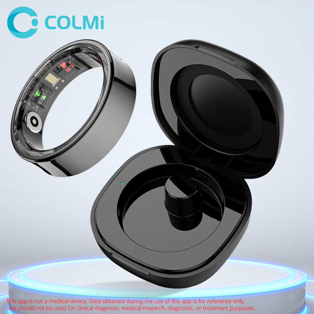 Young Men'S Accessories - 2024 COLMI R09 แหวนสมาร์ทสําหรับผู้ชายผู้หญิง,Heart Rate เลือดออกซิเจนการตรวจสอบ,5ATM
