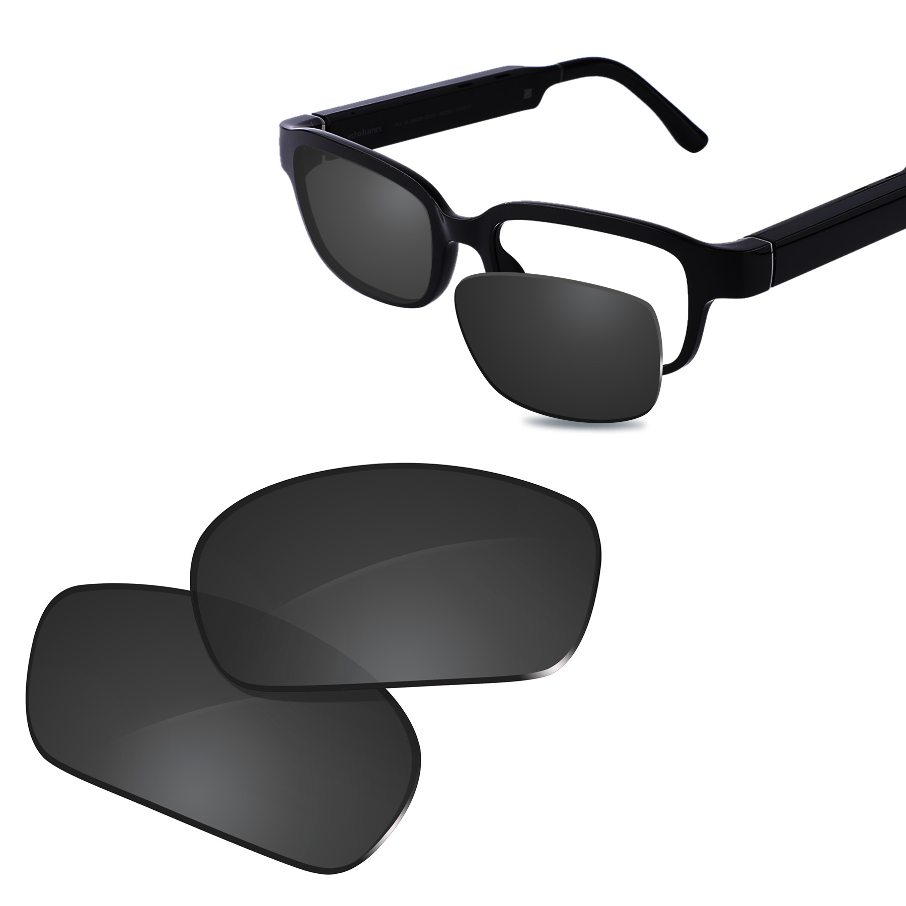 Men Accessories Amazon - Glintbay เลนส์เปลี่ยนโพลาไรซ์ประสิทธิภาพใหม่สำหรับแว่นกันแดด Amazon Echo (รุ่น2ND)-มีหลายสี