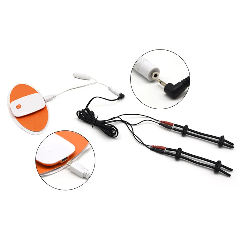 Men Accessories App - ไฟฟ้าShockแหวนอวัยวะเพศชายโทรศัพท์APPควบคุมCurrent Orgasm Stimulator Vibrator Body Massager