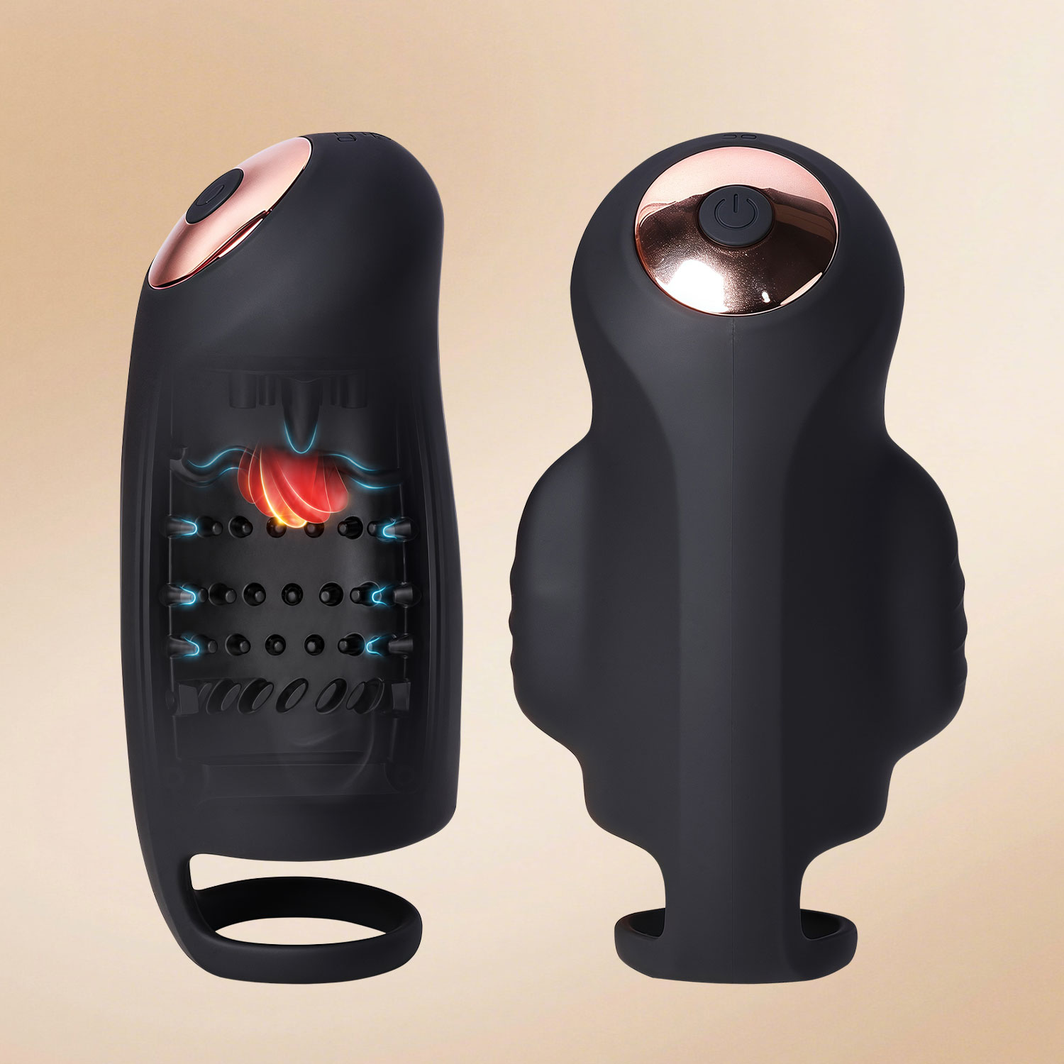 Men Accessories App - เครื่องสั่นควบคุมผ่านแอพสำหรับผู้ชาย ฝึกการชะลอการหลั่ง กระตุ้นปลายองคชาต เครื่องนวดกระตุ้น ไวเบรเตอร์สำหรับผู้ชาย ของเล่นทางเพศสำหรับผู้ใหญ่