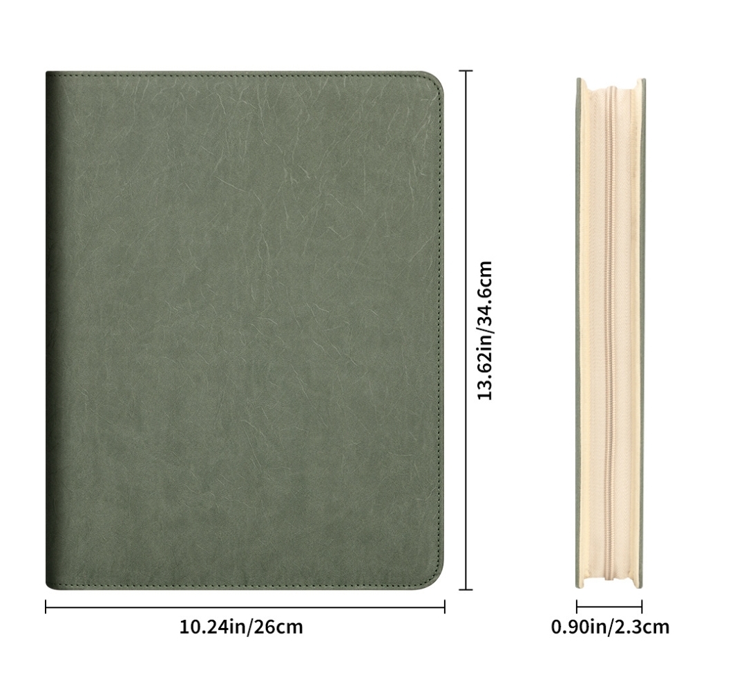 ใหม่ A4 ซิป Padfolio โฟลเดอร์  - Men Accessories Box บทวิจารณ์และราคา