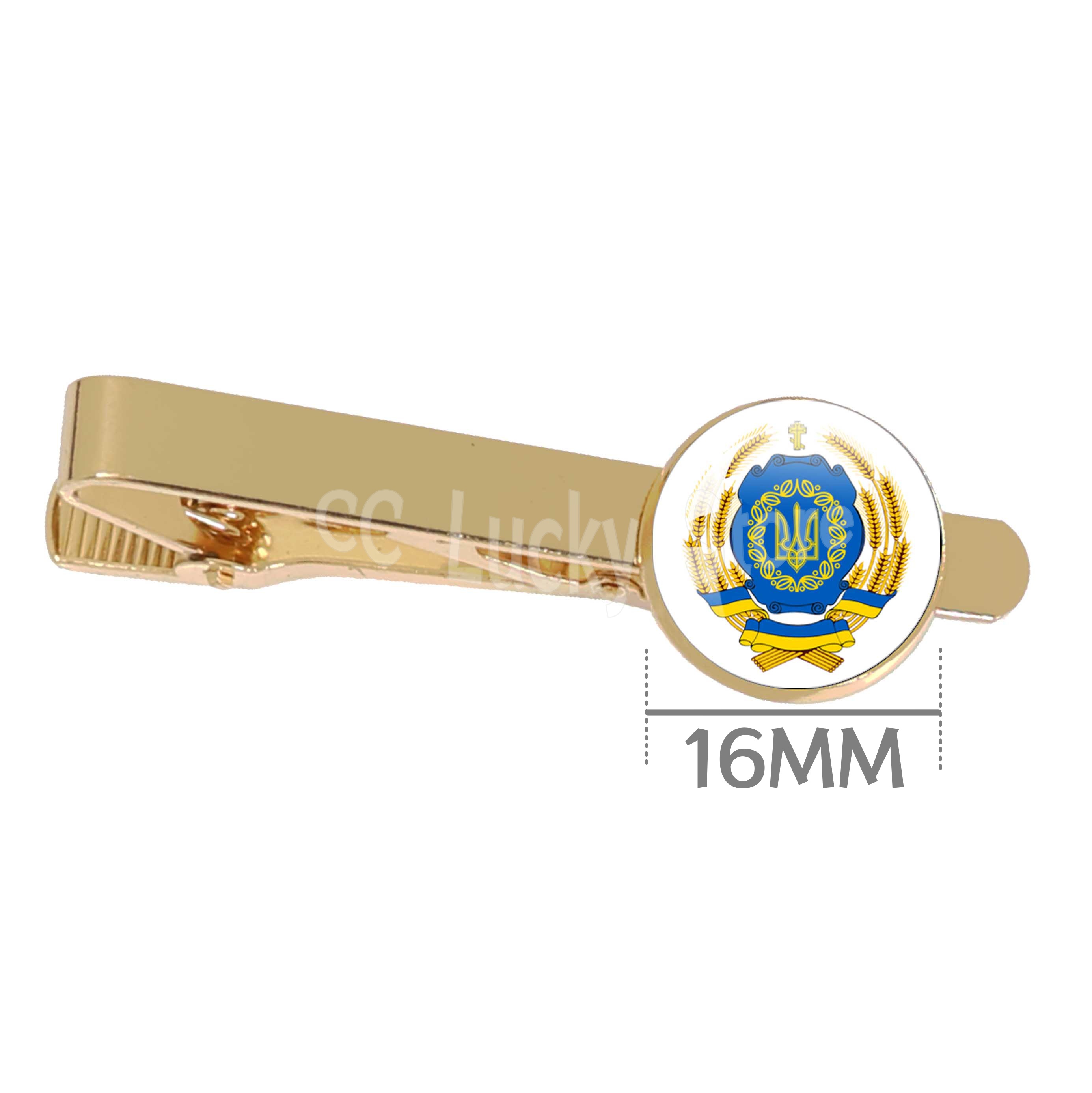 คลิปหนีบเนคไทแก้วคาโบชองขนาด 1 - Men Accessories Logo บทวิจารณ์และราคา