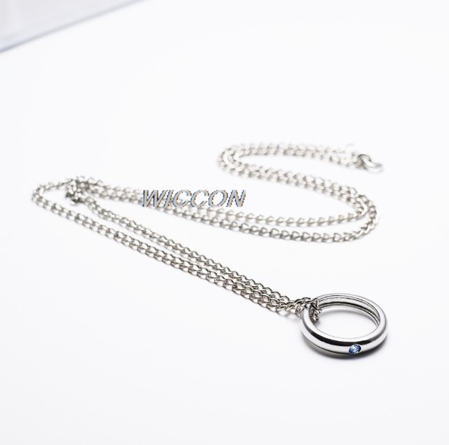 แหวนผู้หญิงลายอนิเมะ สร้อยคอคอ - Men Accessories Chain บทวิจารณ์และราคา