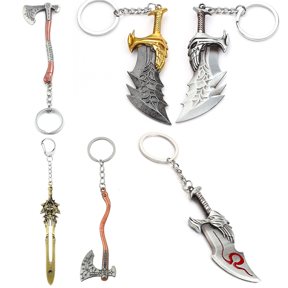 พวงกุญแจดาบของเครโทส God of Wa - Men Accessories Chain บทวิจารณ์และราคา
