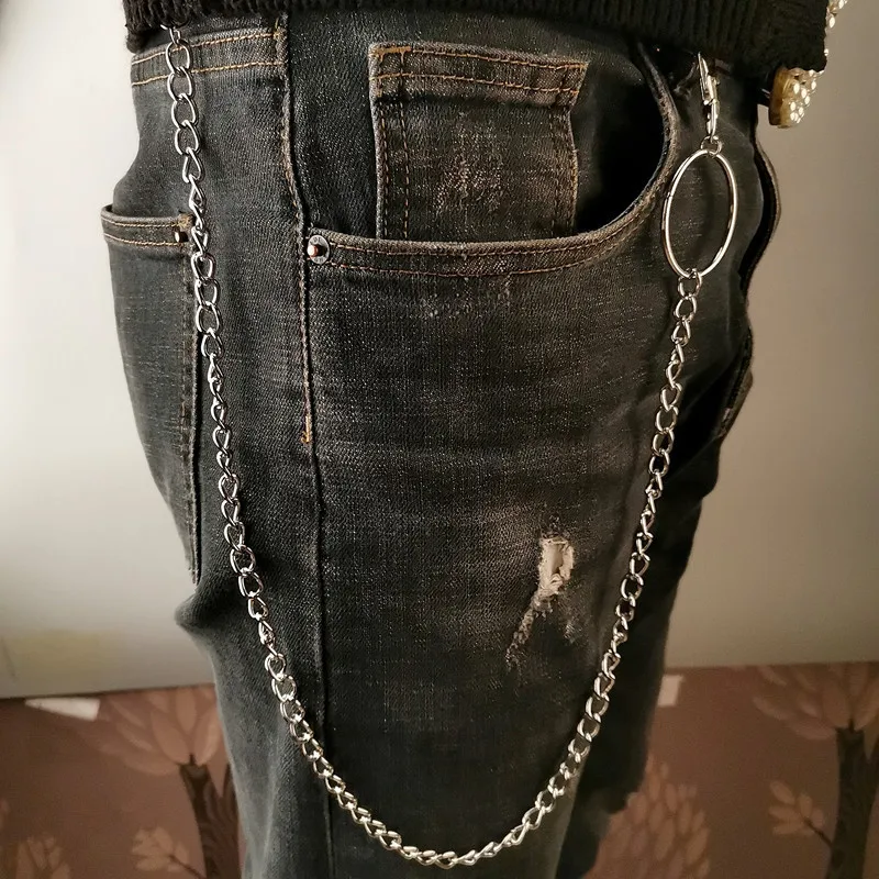 เข็มขัดโลหะแบบโซ่สไตล์พังก์ พร - Men Accessories Chain บทวิจารณ์และราคา
