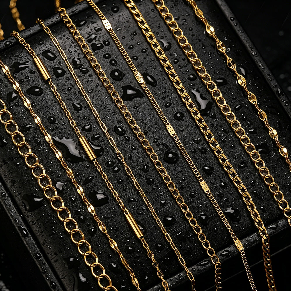 โซ่สแตนเลสสตีลยาว 2 เมตร แบบไข - Men Accessories Chain บทวิจารณ์และราคา