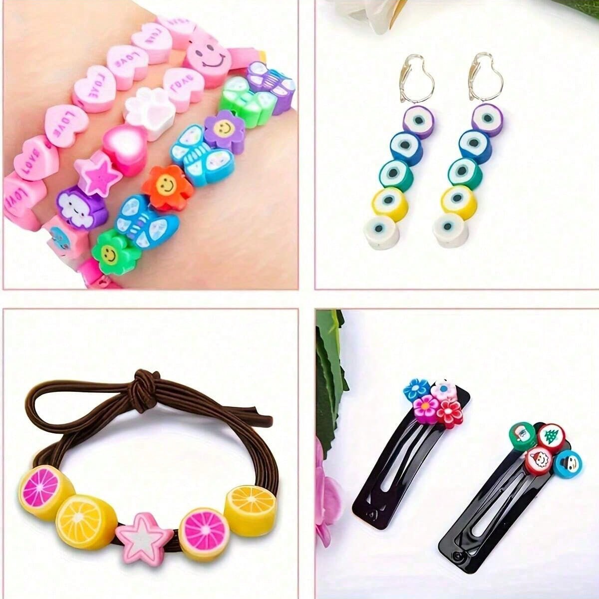 1450/1200/250 ชิ้นชุดลูกปัดดิน - Men Accessories Jewellery บทวิจารณ์และราคา