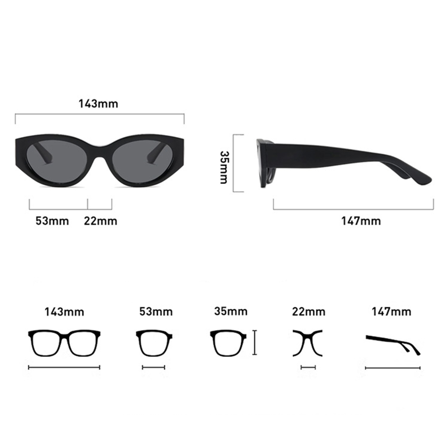 แว่นกันแดดโพลาไรซ์ทรงแคทอายสำห - Quality Men'S Accessories บทวิจารณ์และราคา