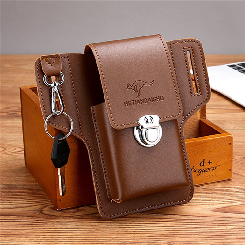 กระเป๋าคาดเอวใส่โทรศัพท์สำหรับ - Men Accessories Box บทวิจารณ์และราคา