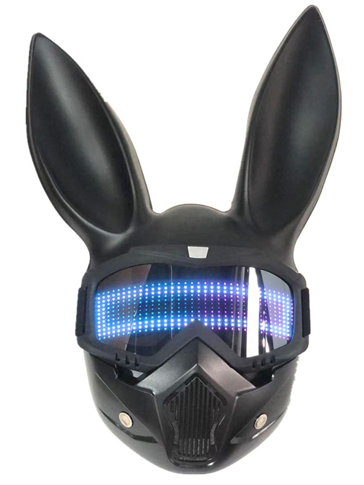 หน้ากากบลูทูธ LED สำหรับงานปาร - Men Accessories App บทวิจารณ์และราคา