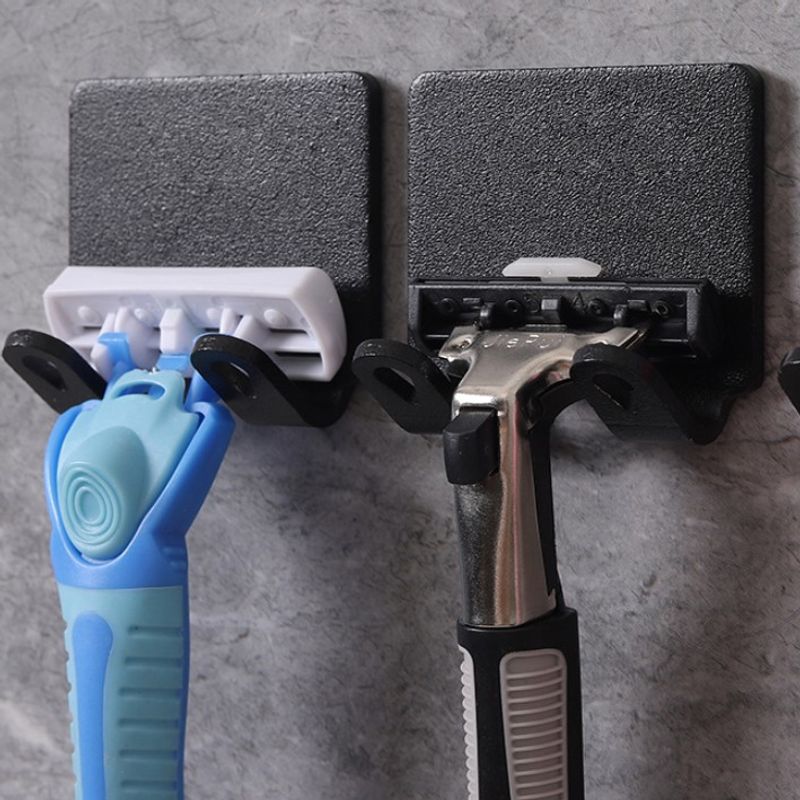 ที่แขวนมีดโกนแบบไม่ต้องเจาะผนั - Men'S Accessories Rack บทวิจารณ์และราคา