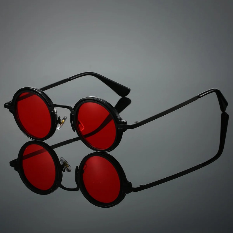 ใหม่แว่นกันแดดกรอบโลหะทรงกลมสำ - Quality Men'S Accessories บทวิจารณ์และราคา